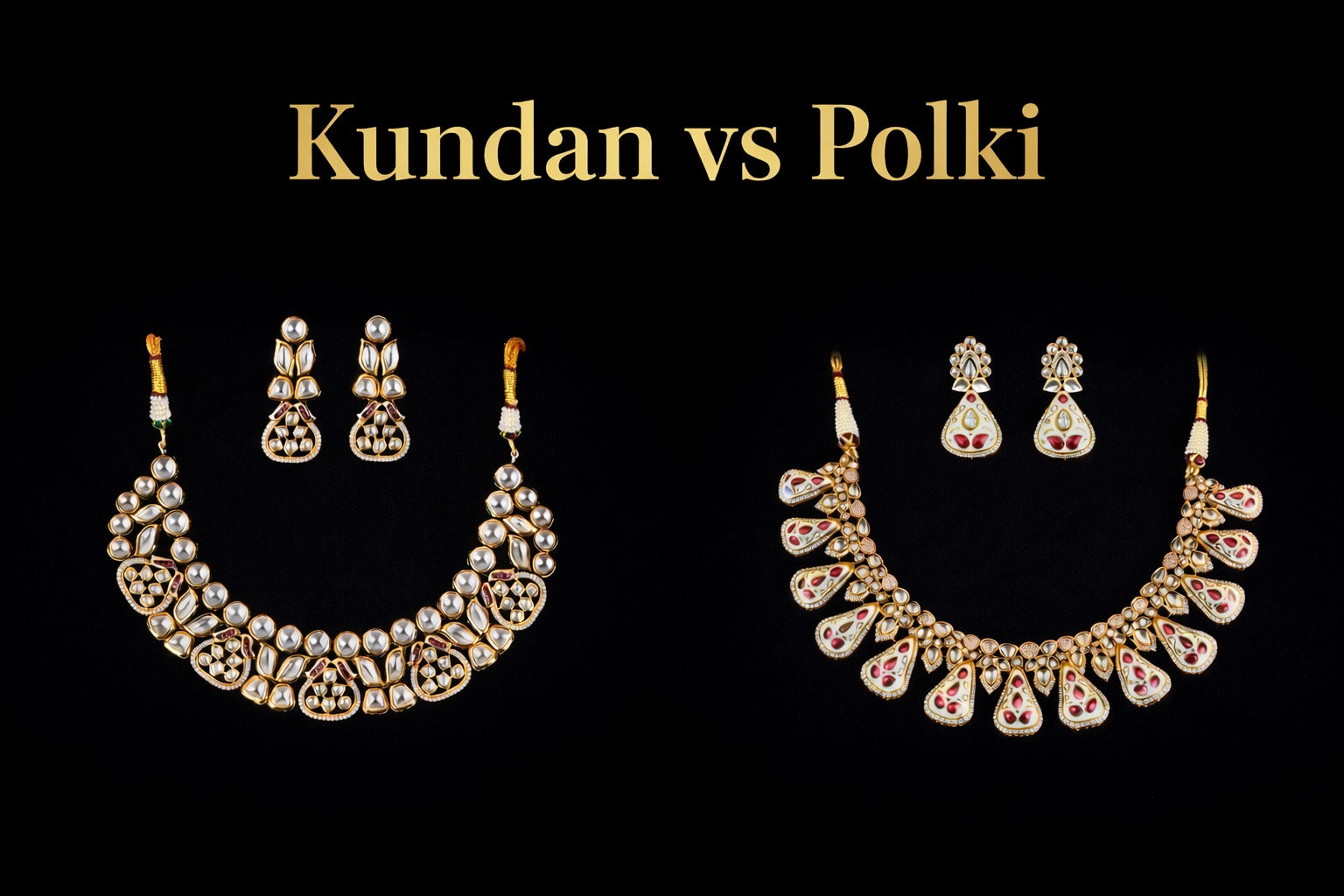 Kundan vs Polki Jewellery: Which One Should You Choose?