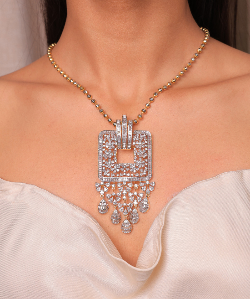 Diamond Pendant Sets