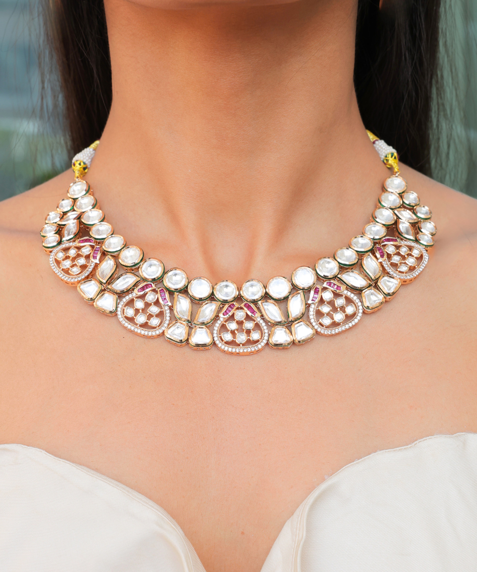 Kundan & Polki Necklace Sets