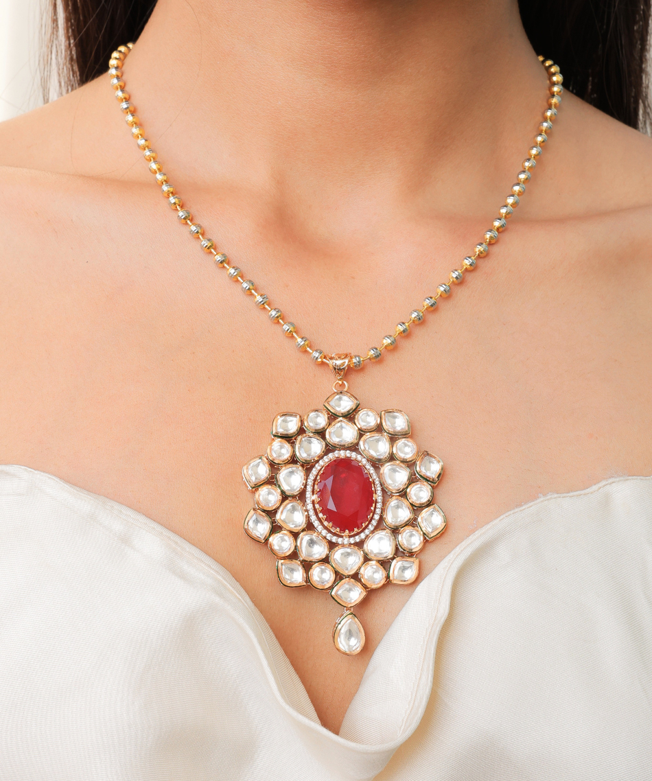 Kundan & Polki Pendant Sets