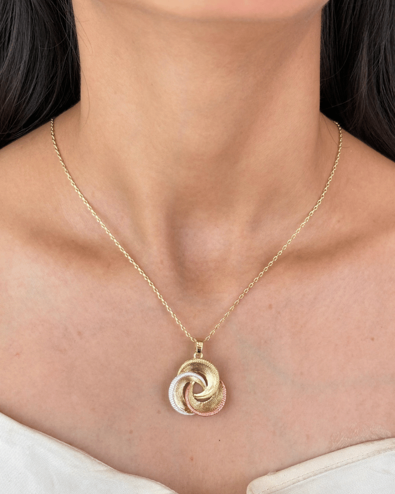Trio Loop Pendant Set | With Chain