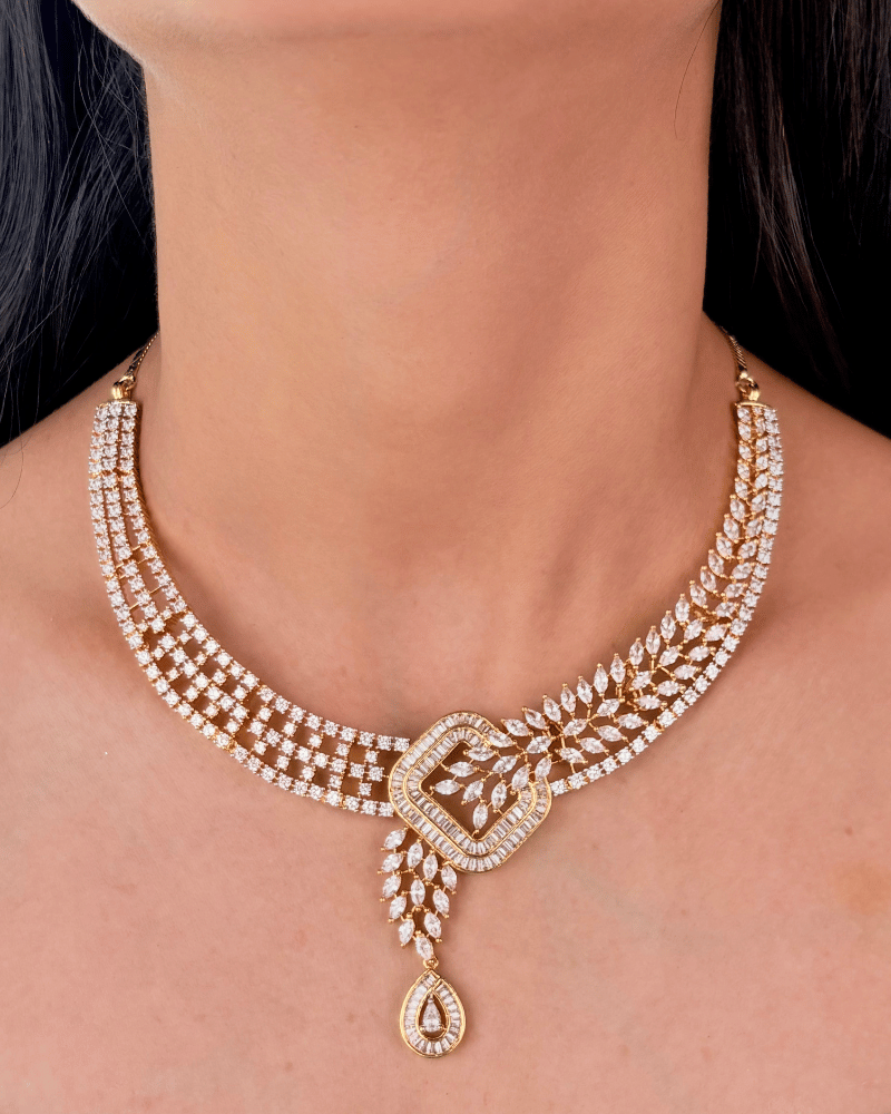 Liora Knot Diamond Necklace