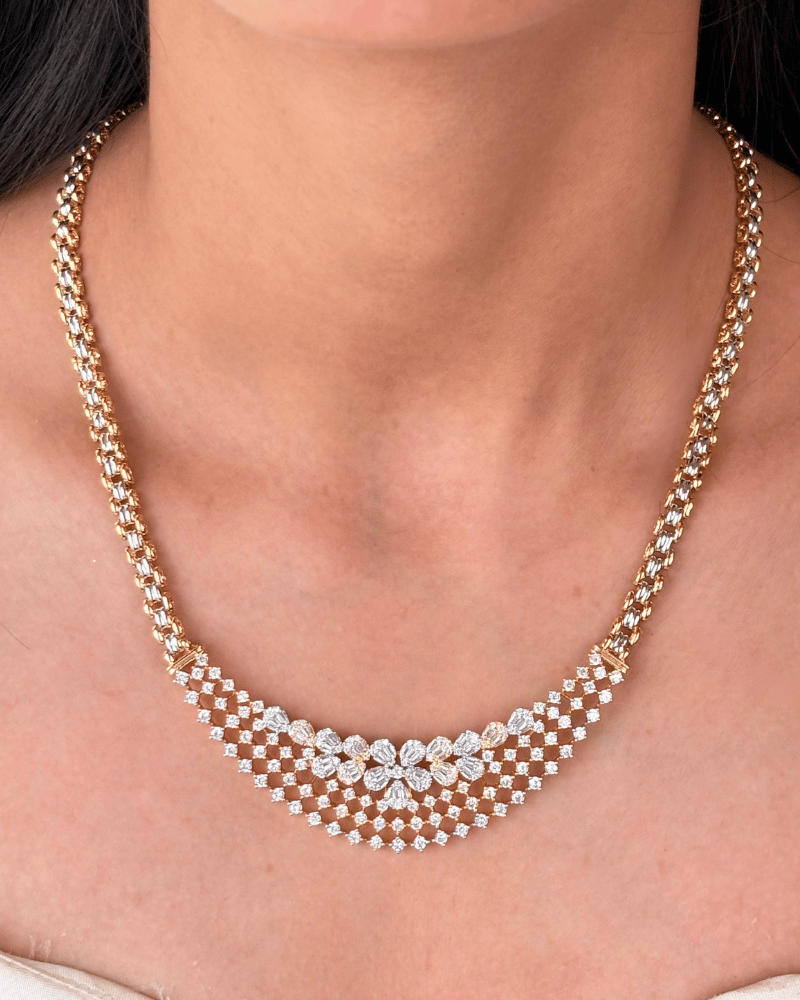 Rosé Diamond Mangalsutra With Chain