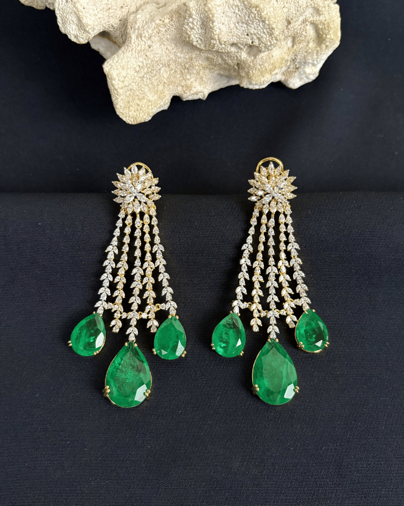 Emerald Empress Earrings