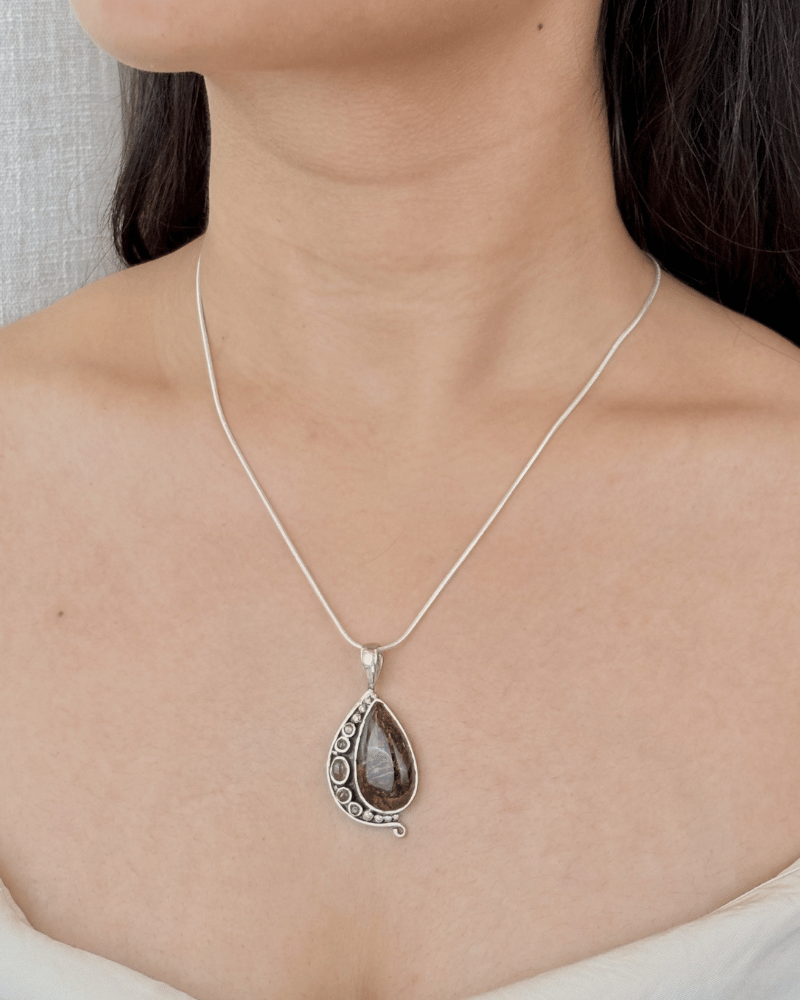 Forest Ember Pendant | Without Chain | 92.5 Silver Jewellery