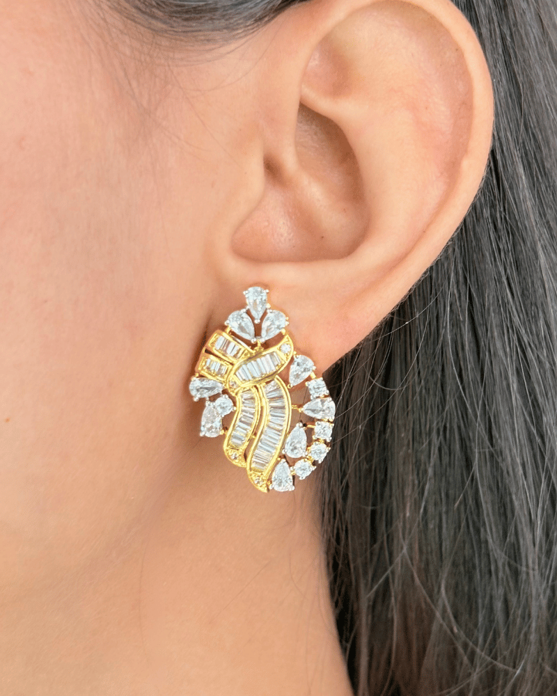 Featherline Diamond Pendant Set | Without Chain