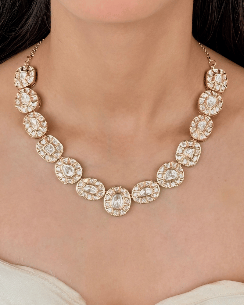 Aaina Royal Bikaneri Kundan Necklace