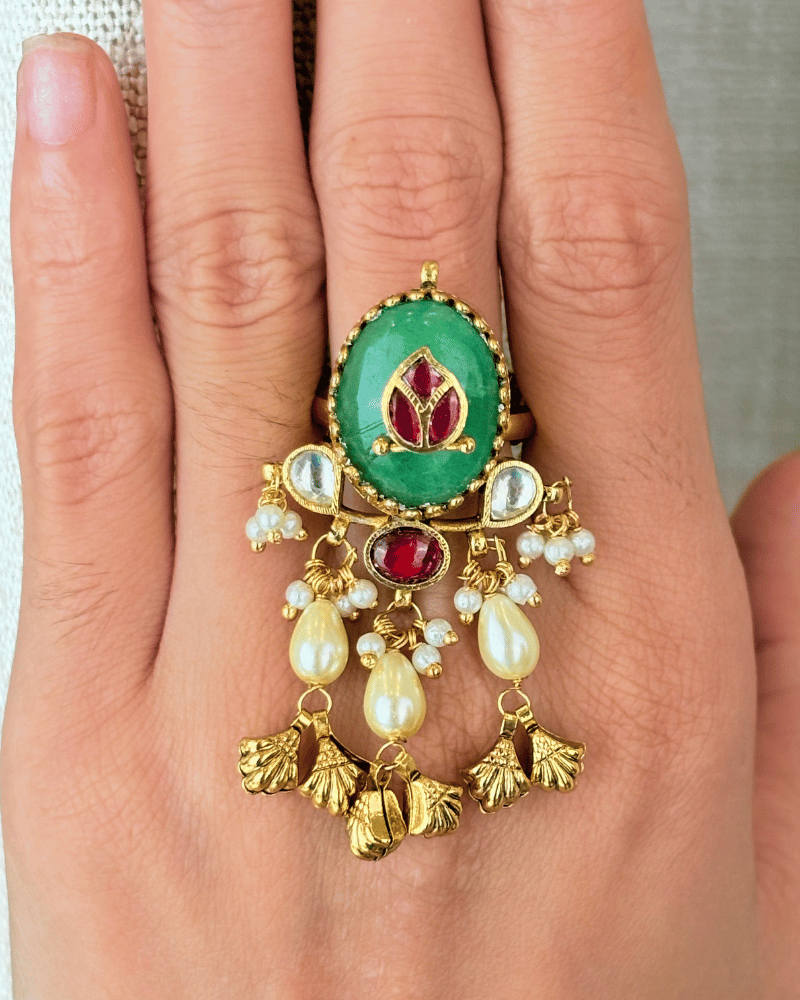 Madhurima Rajwada Ring | Adjustable