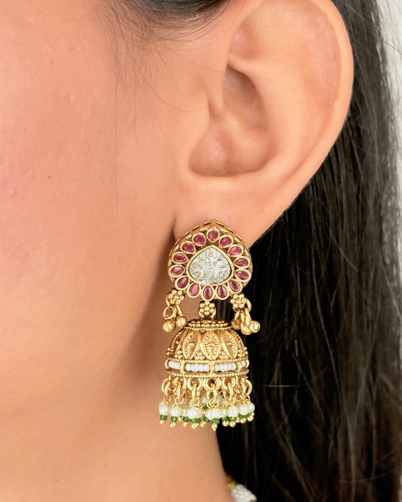 Vasudha Golden Heritage Necklace