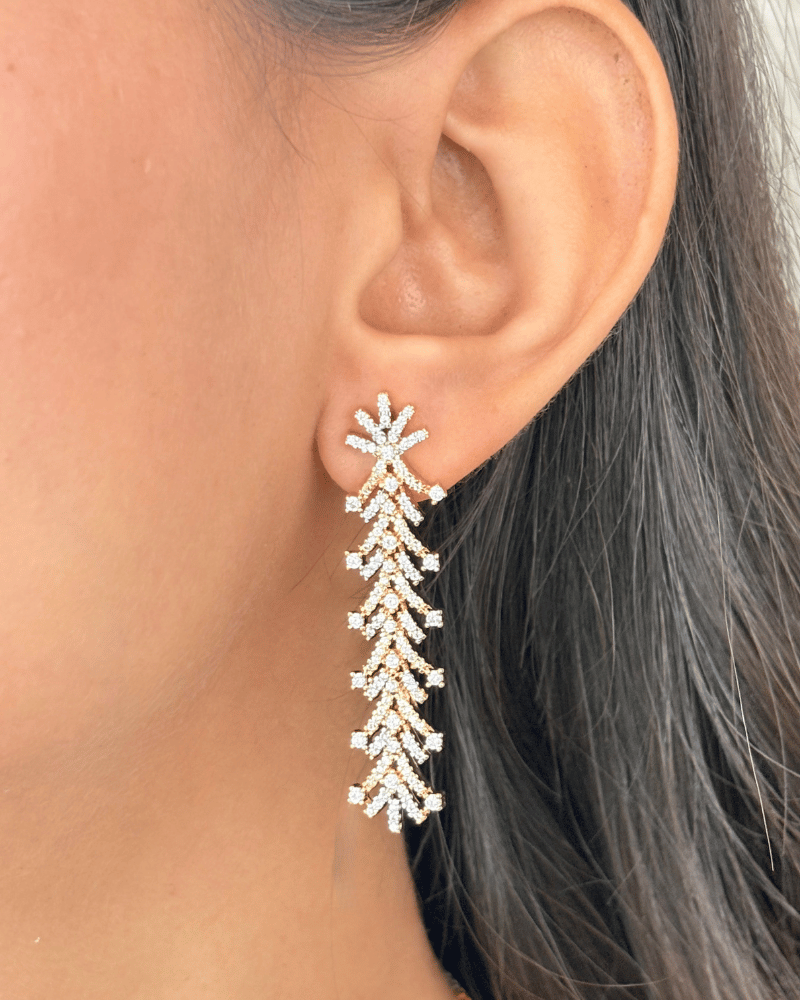 Elvira Fall Diamond Necklace
