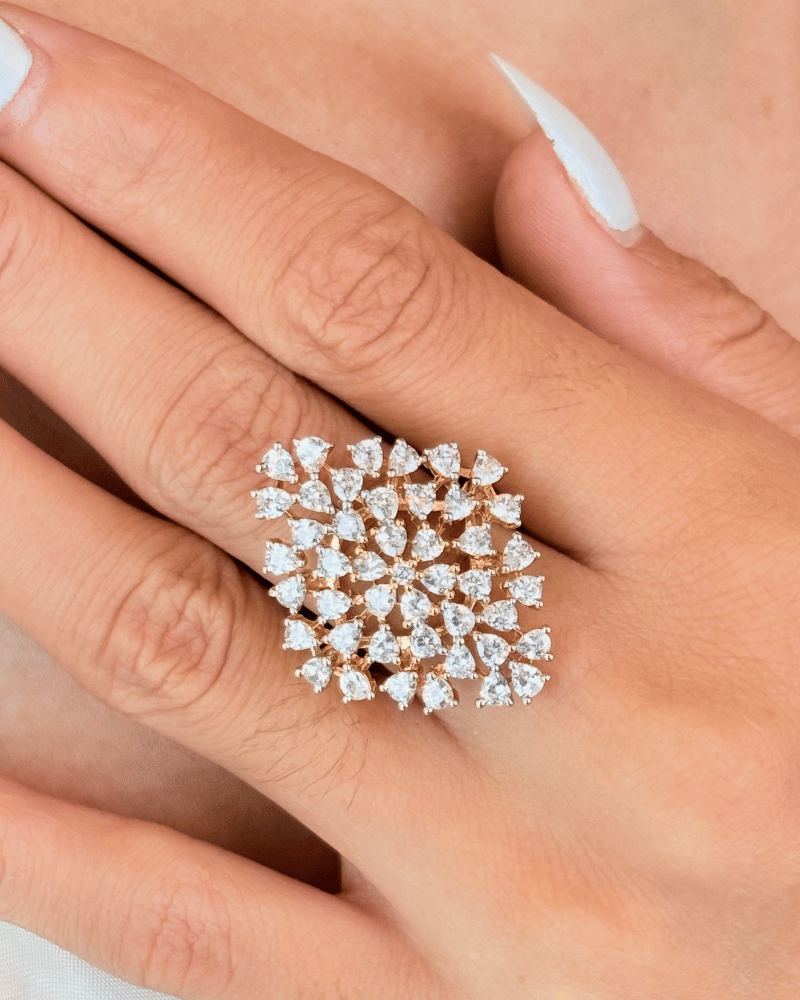 Mehristan Diamond Ring | Adjustable
