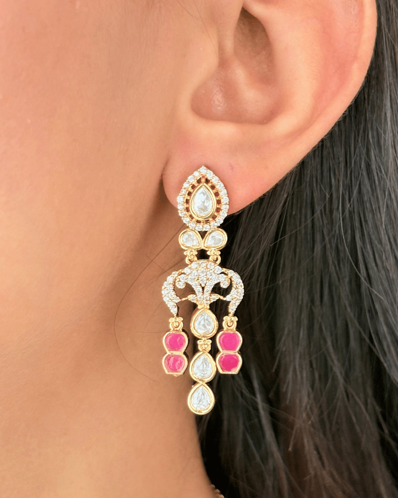 Ruby Raas Polki Necklace