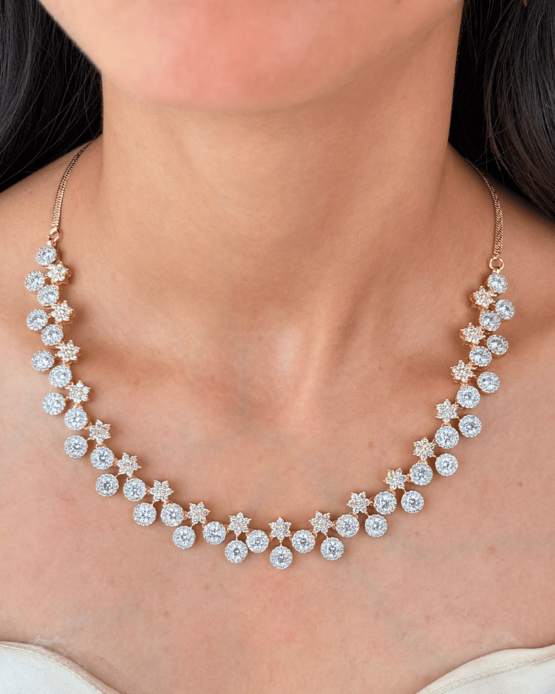 Royal Bloom Diamond Necklace