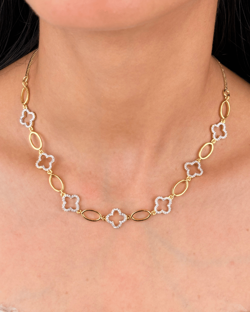 Soul of Flower Diamond Necklace