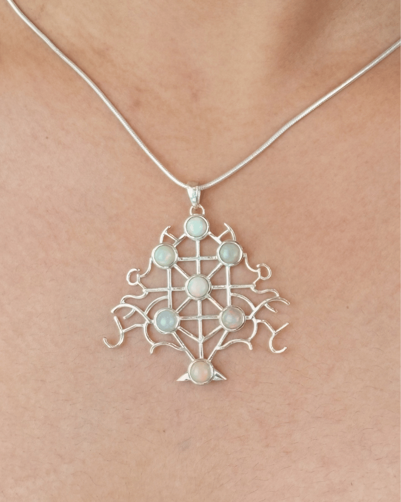 Mystic Moonstone Pendant | Without Chain | 92.5 Silver Jewellery