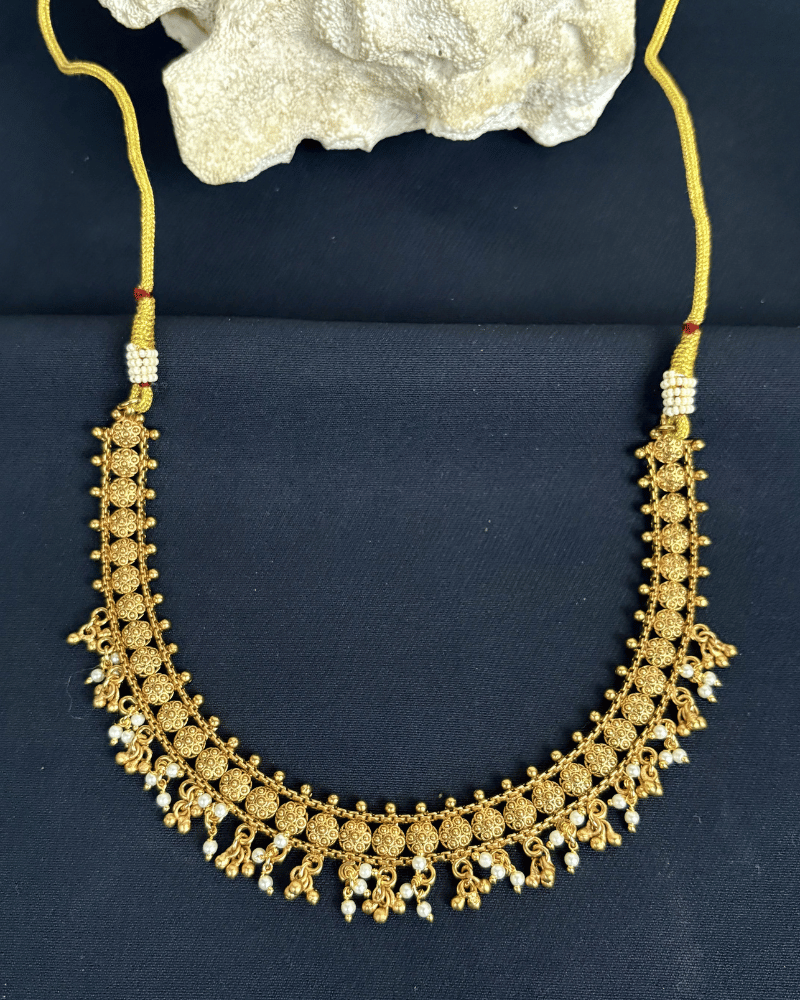 Swaragini Heritage Golden Necklace