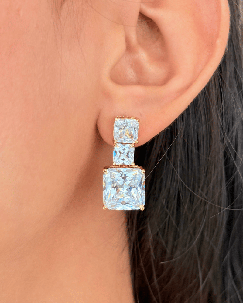 Nayara Diamond Necklace | Rhodium Plating