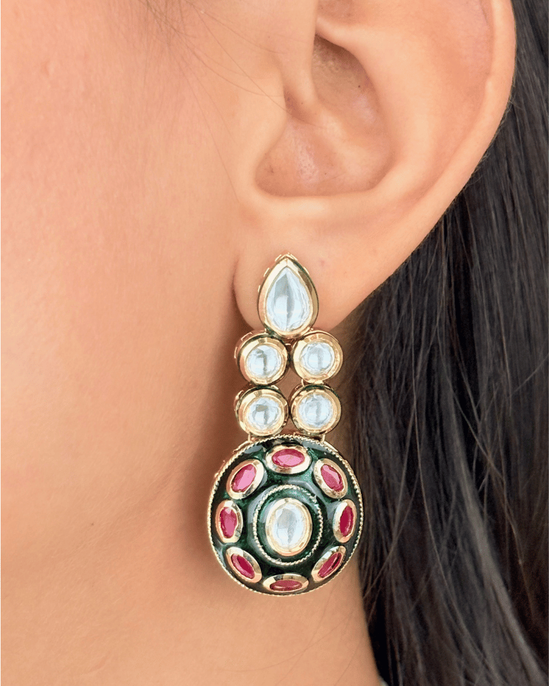 Meenakshi Kundan Choker | 18K Gold Plating