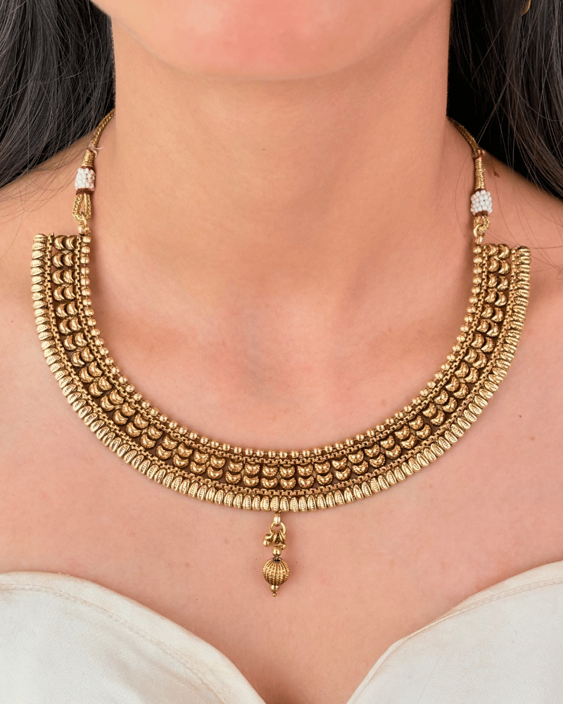 Golden Drop Necklace