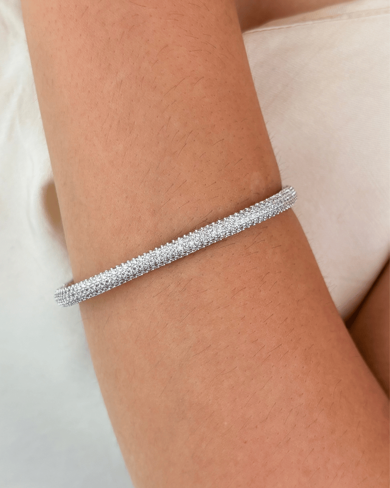 Silverline Diamond Bracelet | Openable