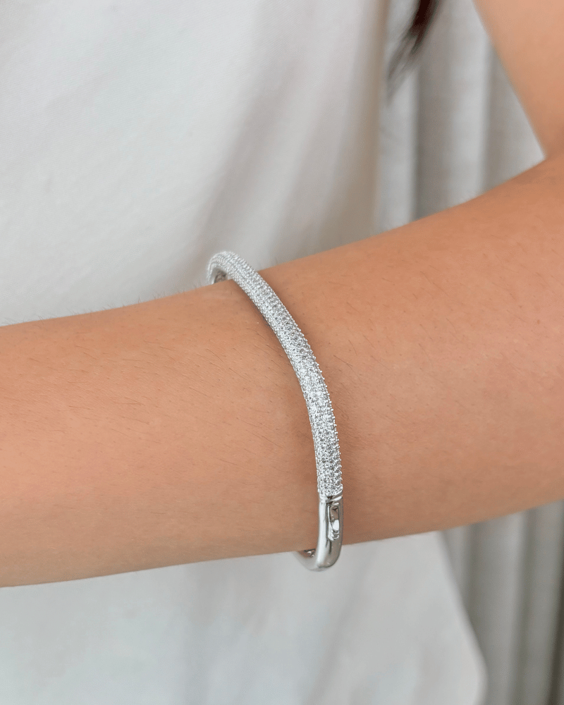 Silverline Diamond Bracelet | Openable