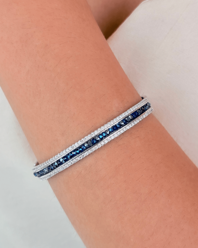 Neelrekha Diamond Bracelet | Openable