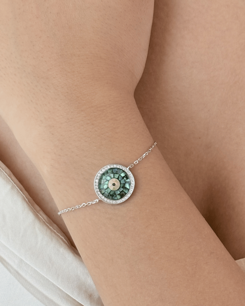 Eye of Serenity Bracelet | Adjustable | 92.5 Silver Jewellery