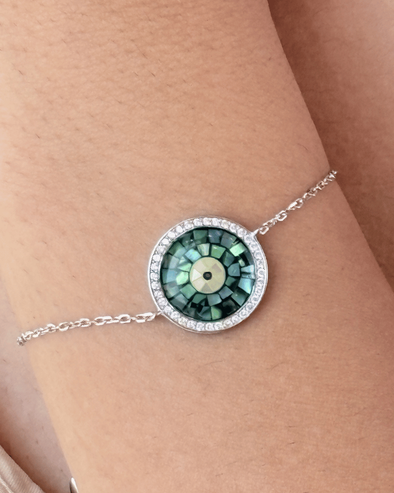 Eye of Serenity Bracelet | Adjustable | 92.5 Silver Jewellery