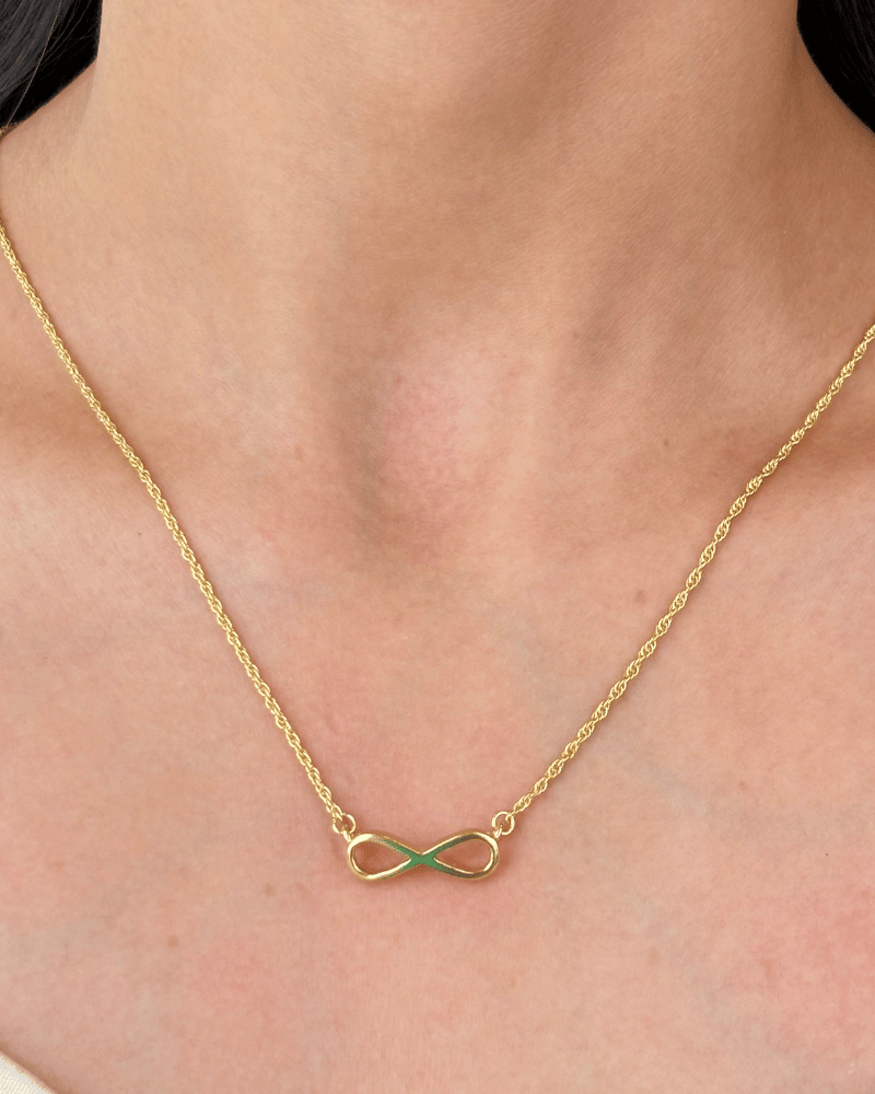 Infinara Pendant Set | With Chain | 92.5 Silver Jewellery