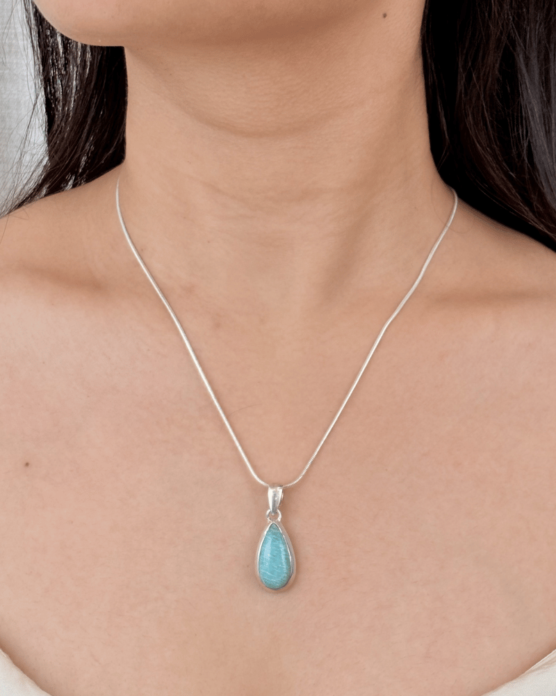 Aqua Nova Pendant | Without Chain | 92.5 Silver Jewellery