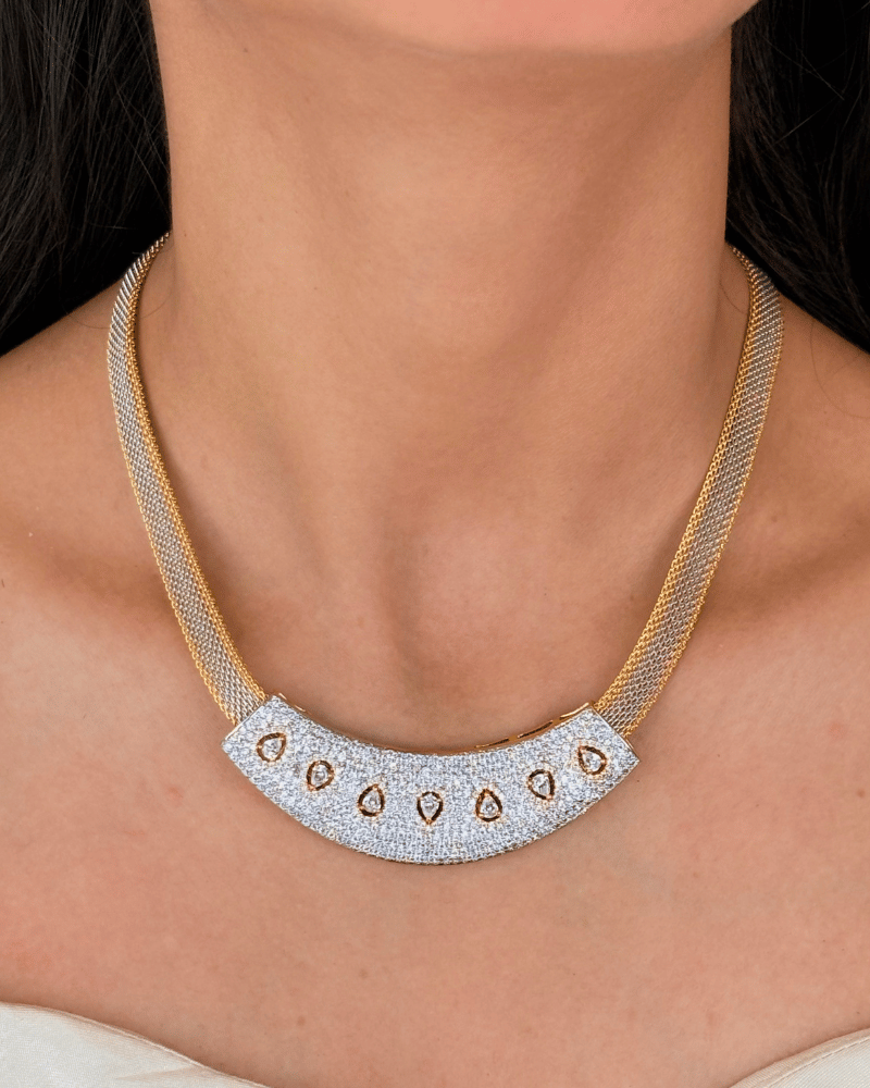 Regal Arc Diamond Mangalsutra | With Designer Chain
