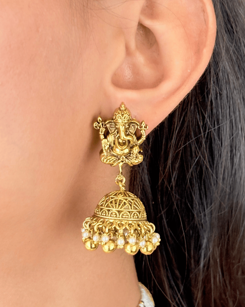 Ganesha Temple Choker