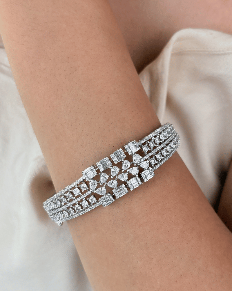 Imperia Lattice Diamond Bracelet | Openable