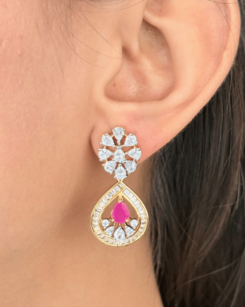 Elarin Ruby Diamond Mangalsutra