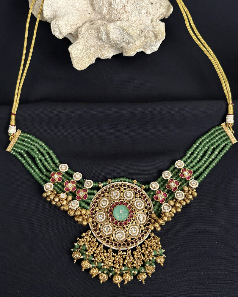 Rani Vilasa Emerald Haar