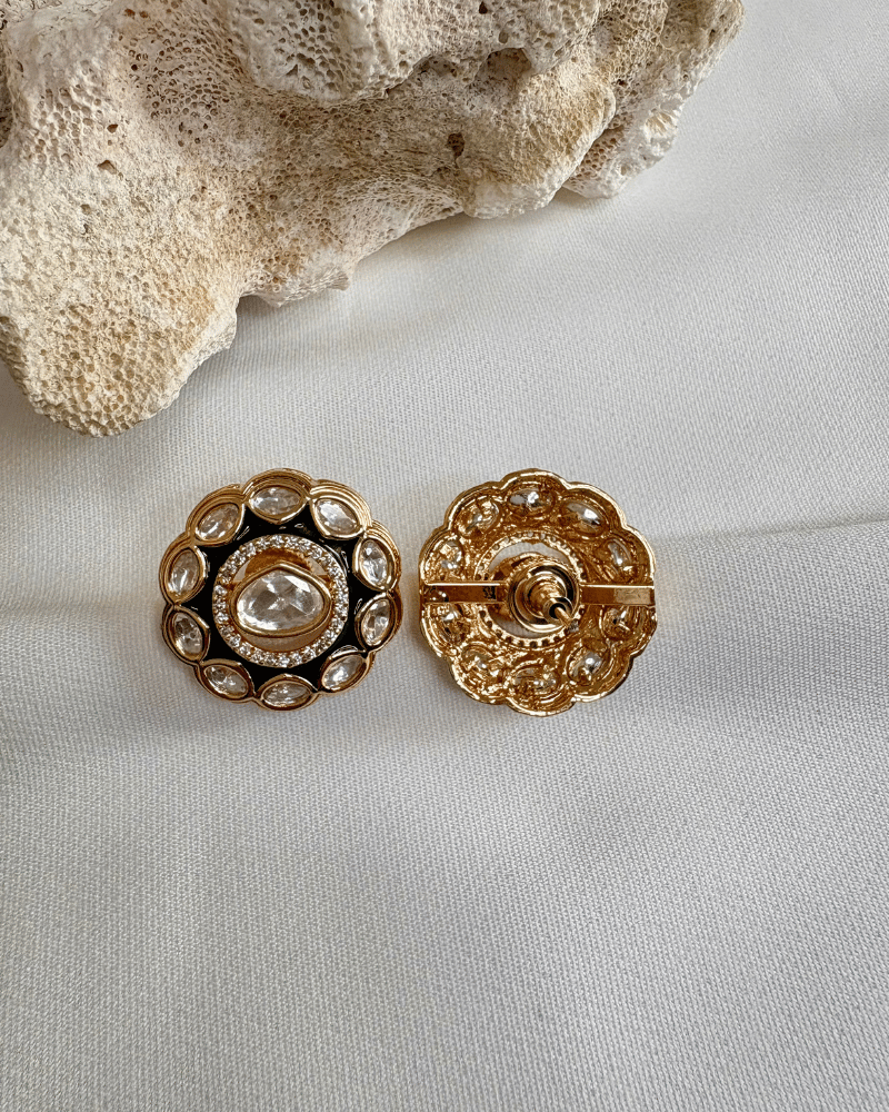Polki Stud Earrings