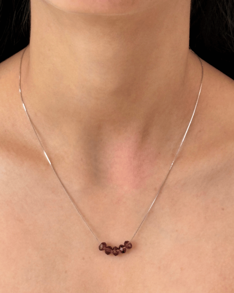 Vesperine Pendant Set | With Chain | 92.5 Silver Jewellery