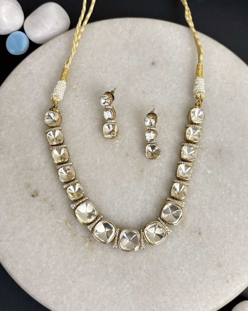 Safa Grace Polki Necklace