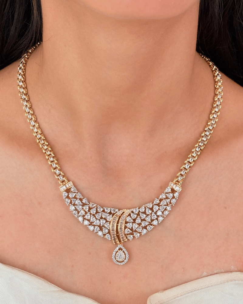 Imperial Knot Diamond Mangalsutra With Chain