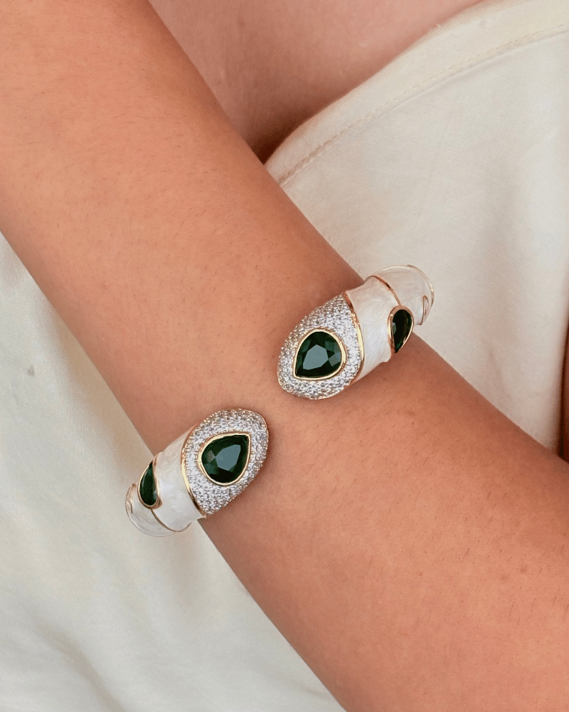 Imperial Emerald Cuff