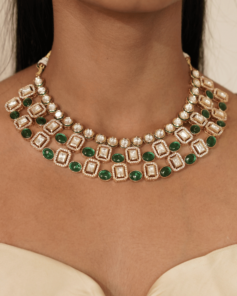 Nimisha Emerald Kundan Haar