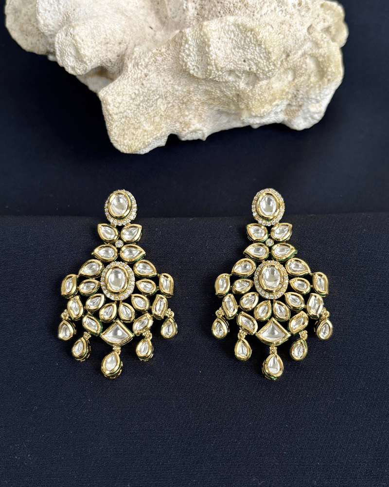 Classic Kundan Danglers