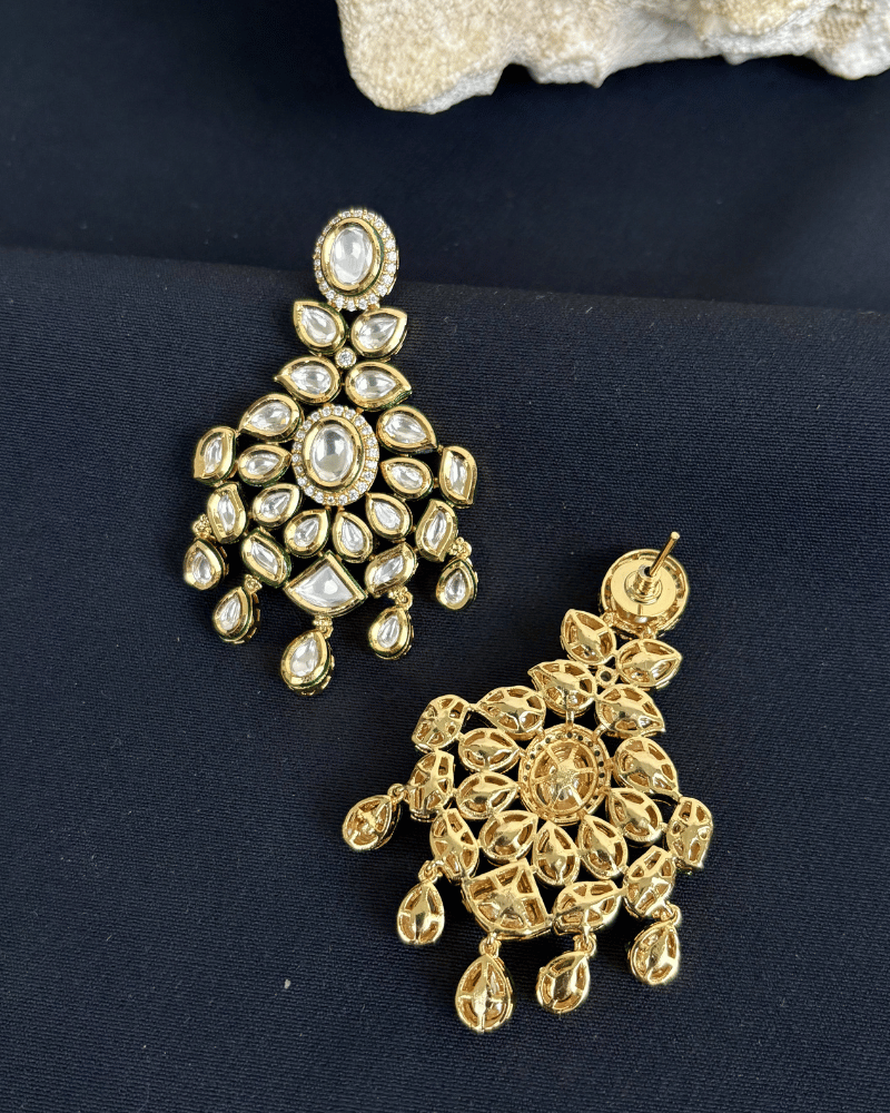 Classic Kundan Danglers