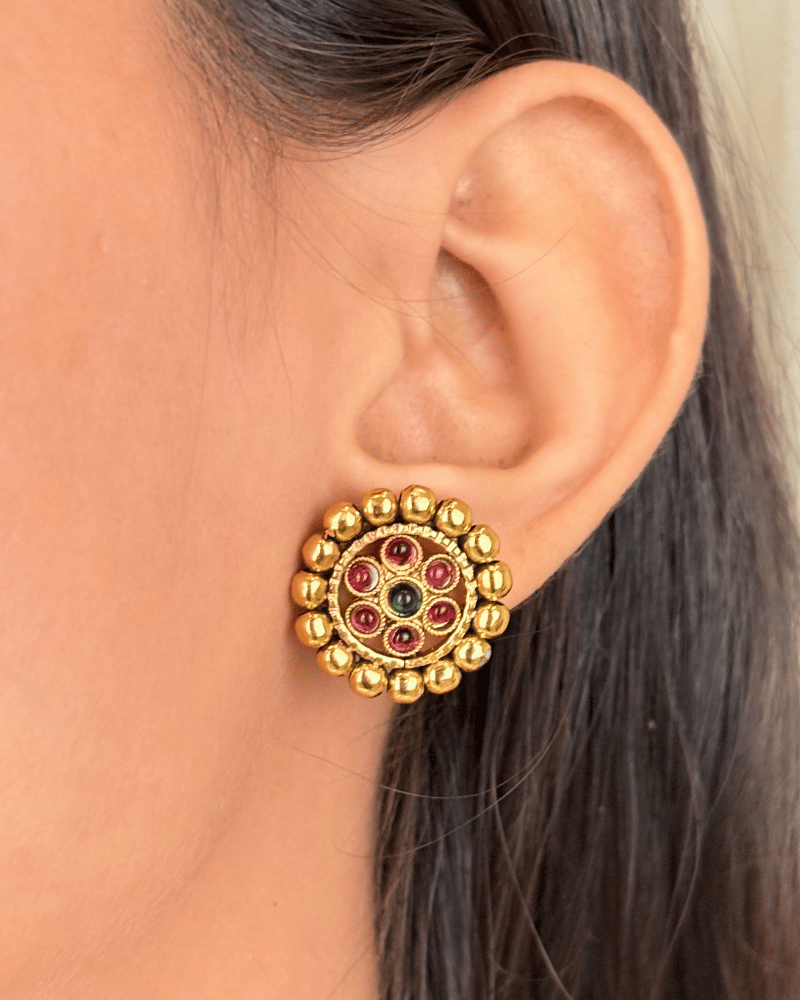 Hemangini Golden Necklace
