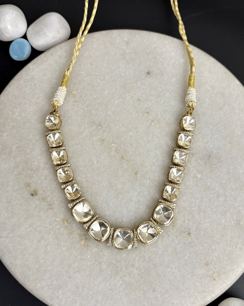 Safa Grace Polki Necklace