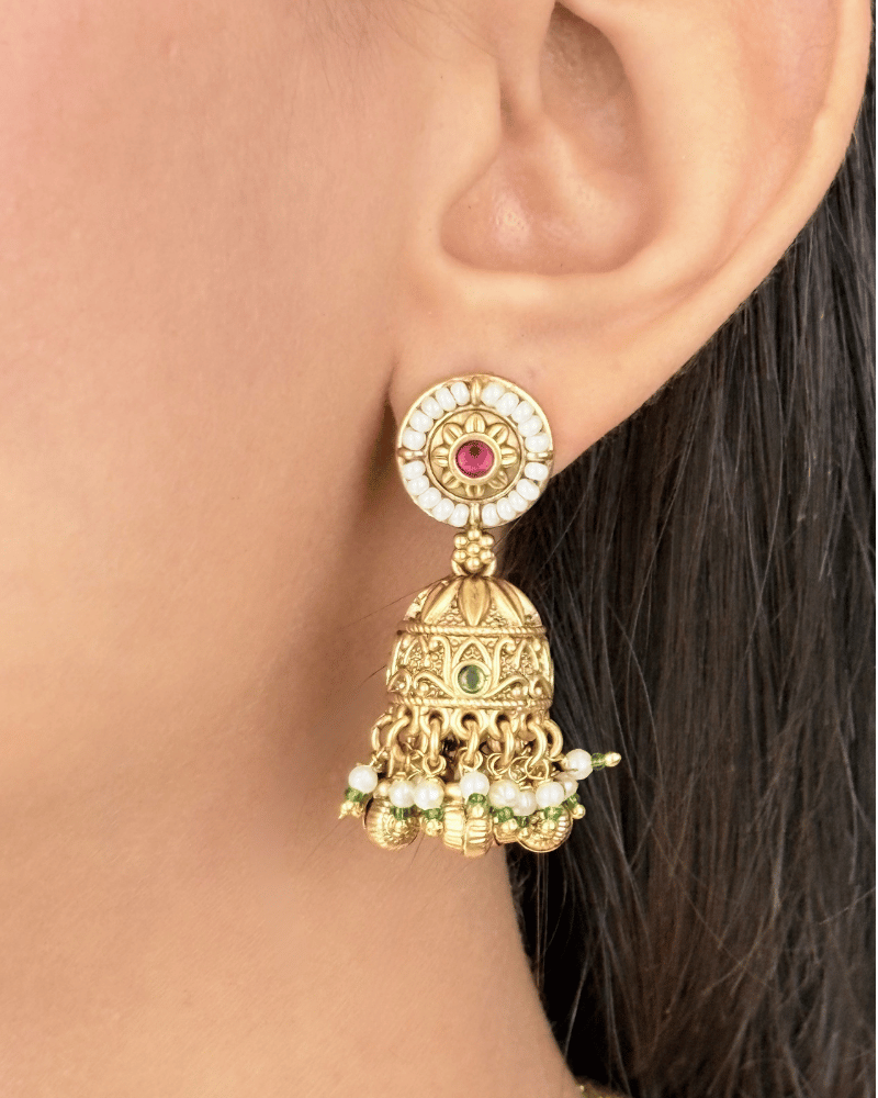 7 Lehri Moti Rajwada Necklace