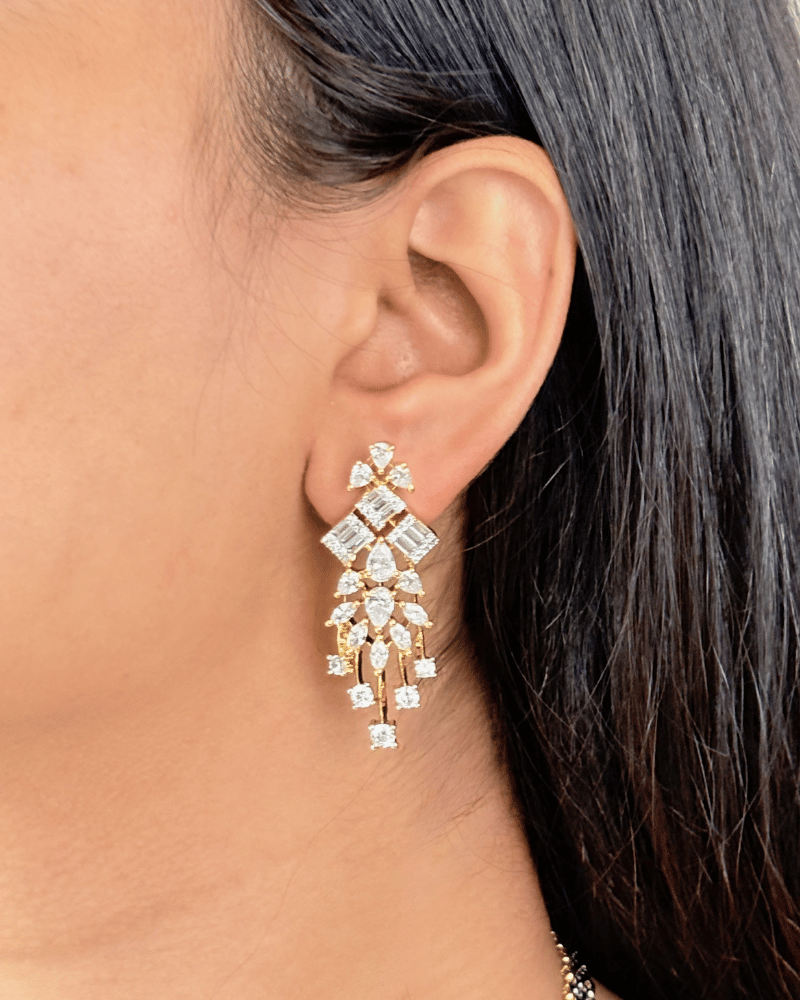 Crowned Star Diamond Necklace