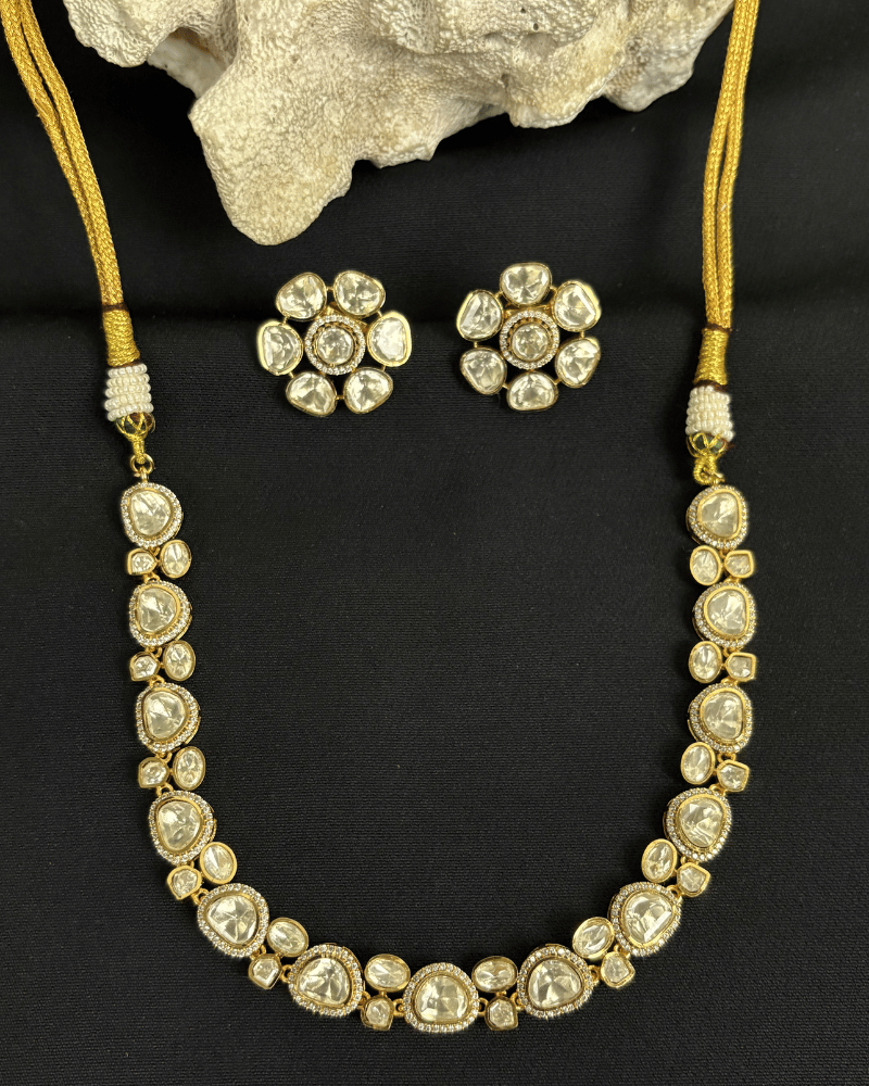 Ekaya Moissanite Haar | Screw Back | 18K Gold Plating
