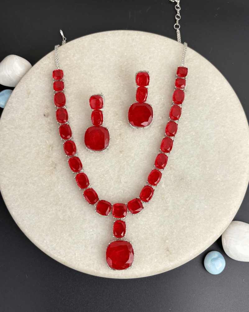 Meherbaan Ruby Necklace
