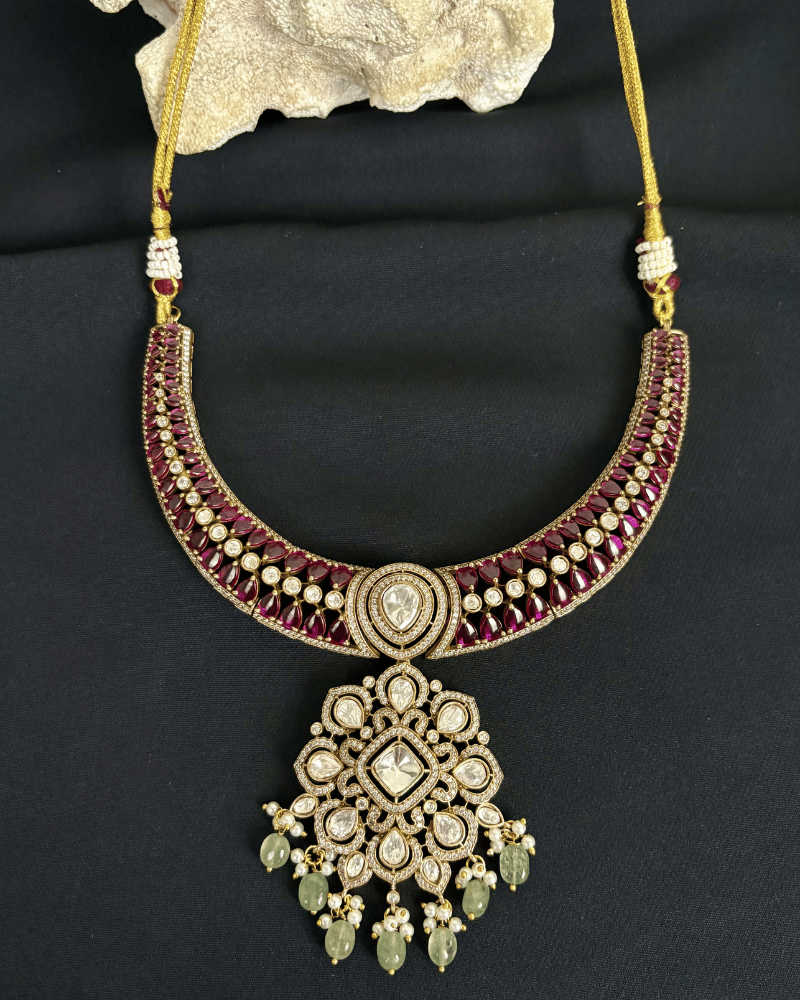 Verithra Drop Victorian Polki Haar